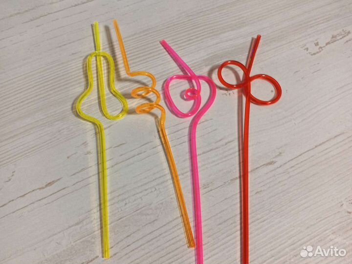 Трубочки пластиковые