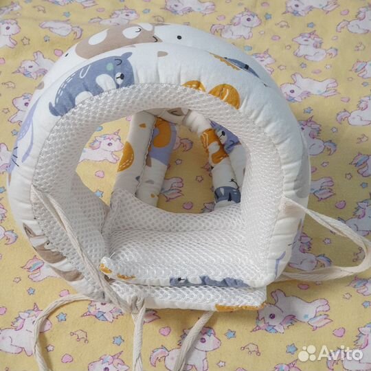 Шапка шлем для малыша