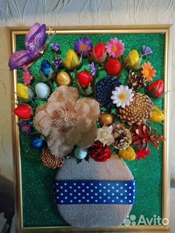 Поделка осенний букет