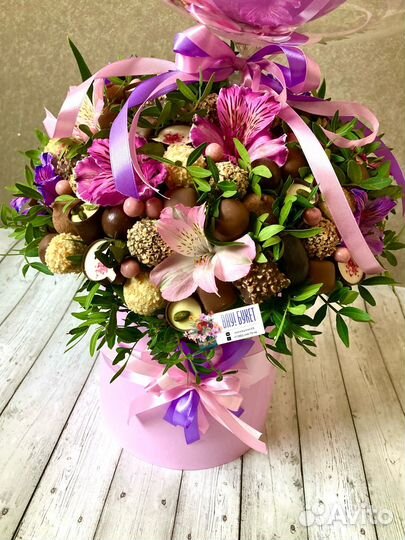 Съедобные букеты/подарок маме/девушке/бабушке