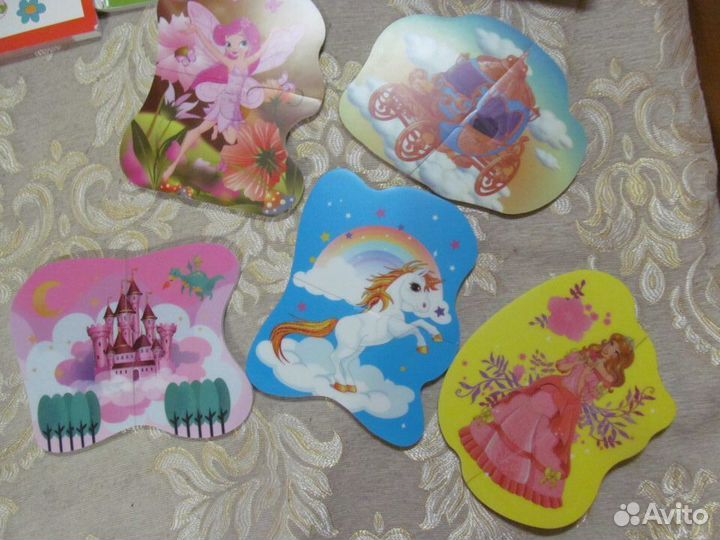 Пазлы для малышей пакетом