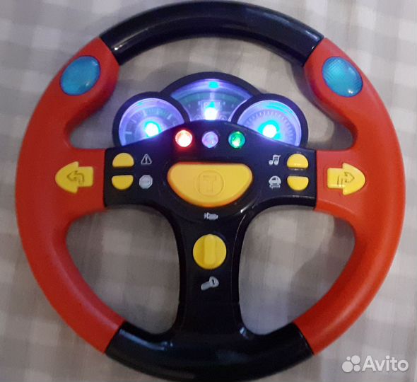 Музыкальный развивающий руль