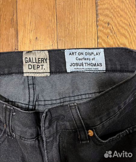 Джинсы gallery dept черные