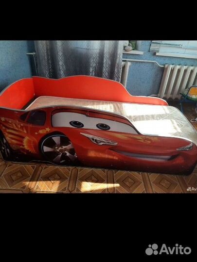 Кровать машинка детская б/у