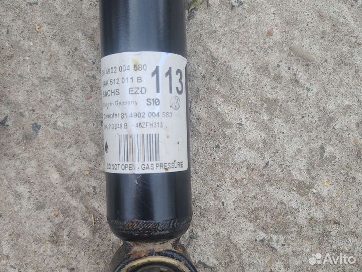 Амортизаторы задние Vw passat в7