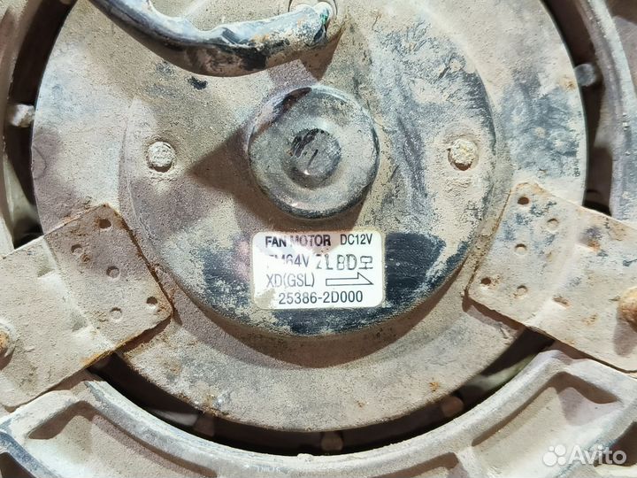Вентилятор охлаждения Hyundai Elantra III 1.6