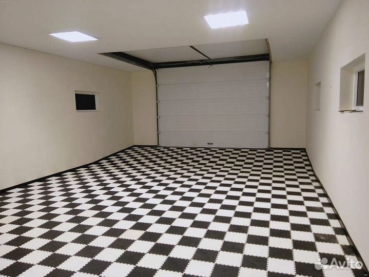 Модульный пол для гаража