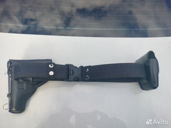 Тактический ремень, кобура бу