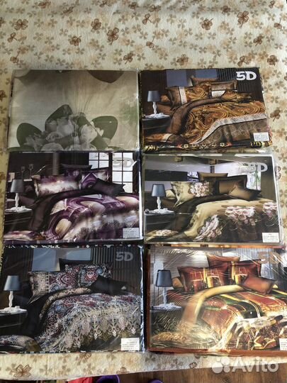 Постельное белье бамбук Евро