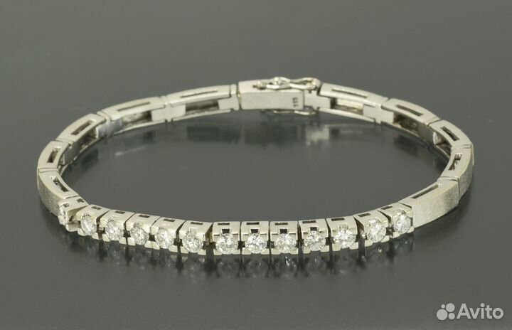 Браслет золото 585 пробы бриллианты