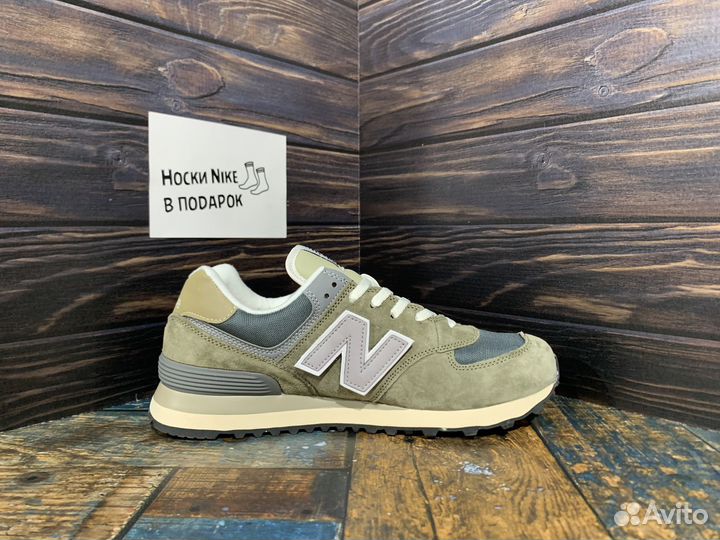 Мужские кроссовки New Balance 574 cordura khaki