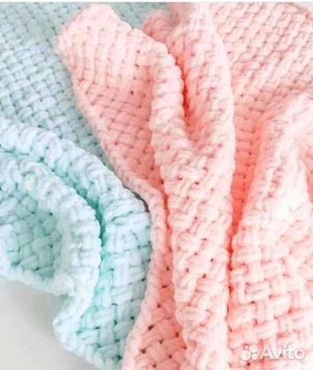 Плюшевый мягкий пледик Новый