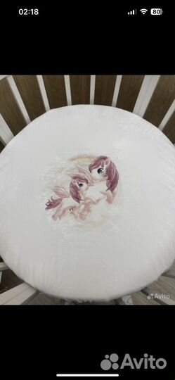 Кроватка овальная трансформер