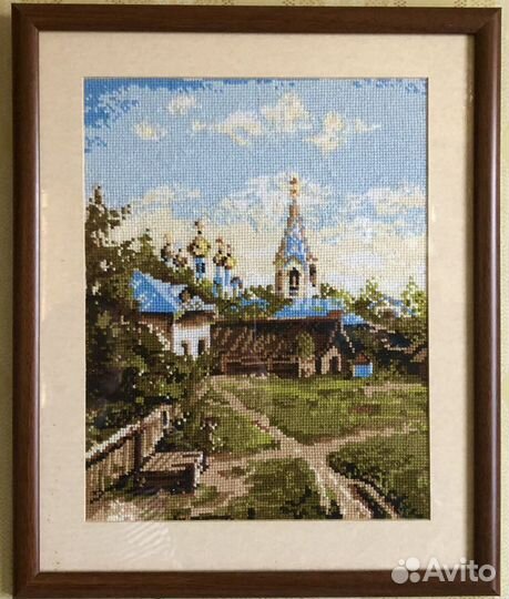 Вышивка крестом готовые работы