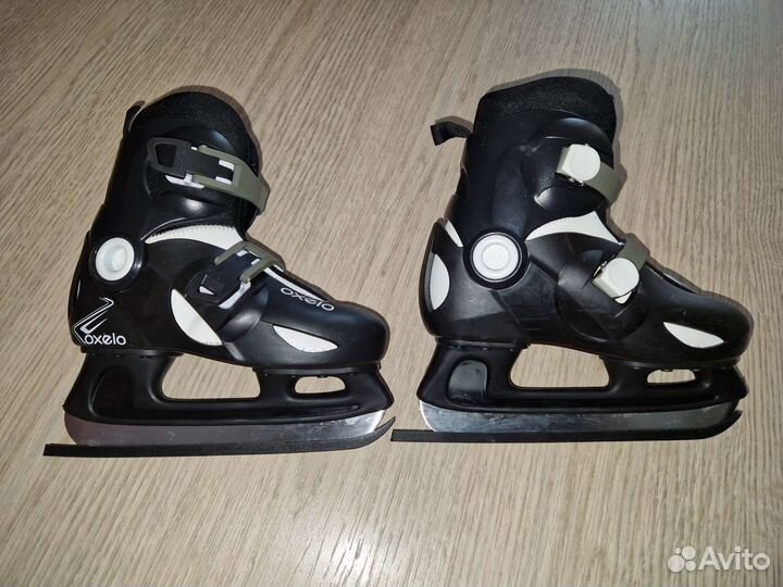 Коньки раздвижные Decathilon р-р 30-32