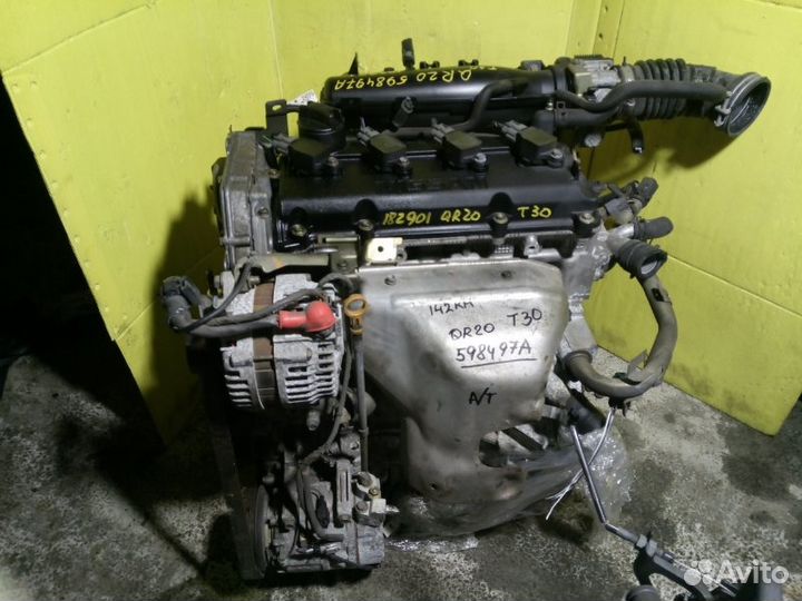 Двигатель Nissan X-trail T30 QR20DE 2.0л