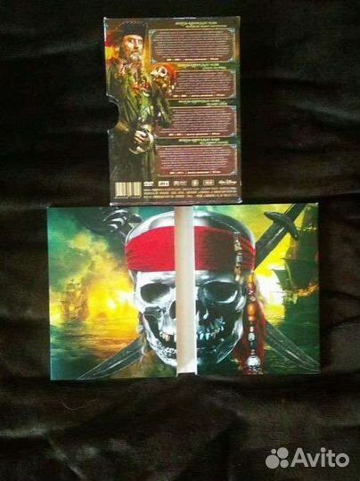 Пираты Карибского Моря. dvd Коллекция Лицензия