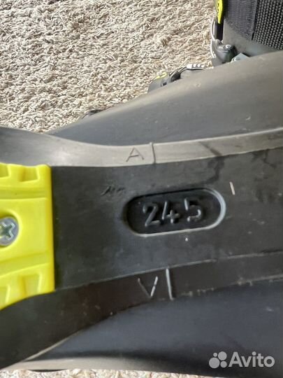 Горнолыжные ботинки 24.5 fisher