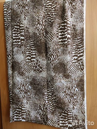 Отрез ткани шелк