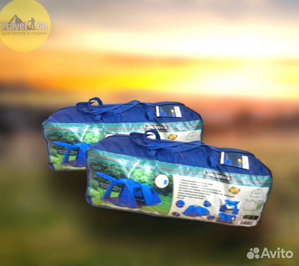 Палатка туристическая 4 местная