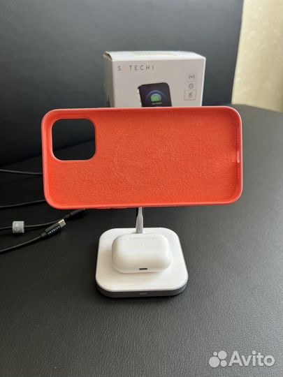 Беспроводная зарядка satechi для айфона