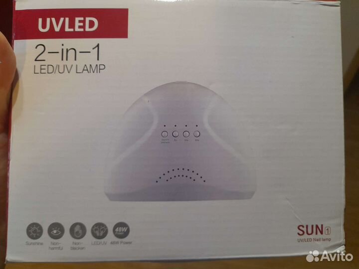 Лампа для маникюра Sun one LED/UV