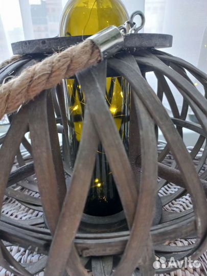 Гирлянда светодиодная, огоники в бутылке