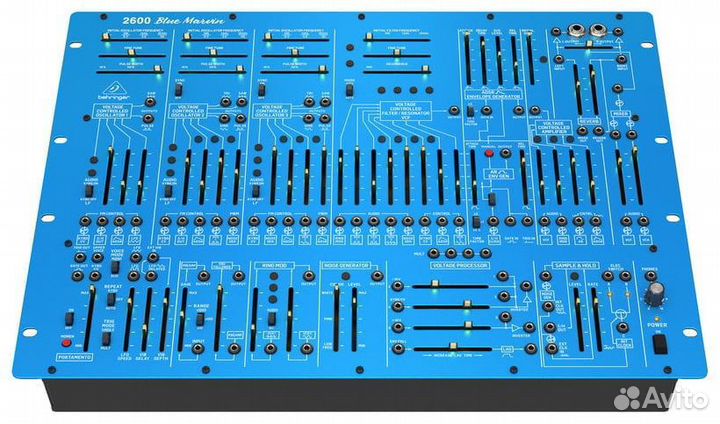 Аналоговый синтезатор Behringer 2600 (Blue Marvin)