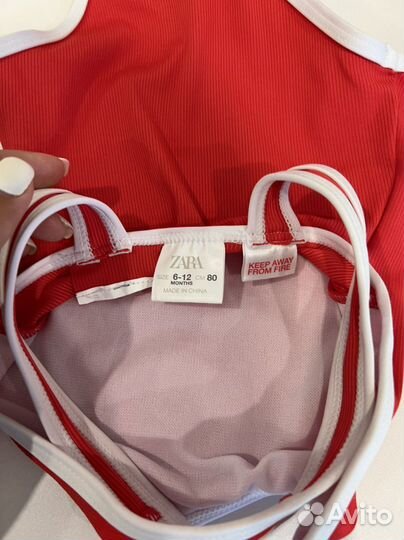 Купальник для девочки zara 80