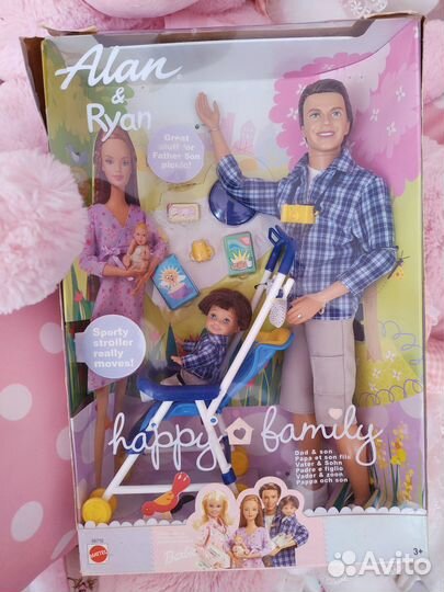 Barbie happy family Alan & Ryan. Алан и Райан