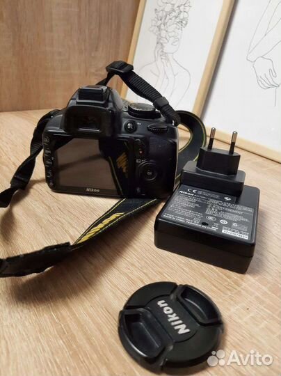 Зеркальный фотоаппарат nikon d3100