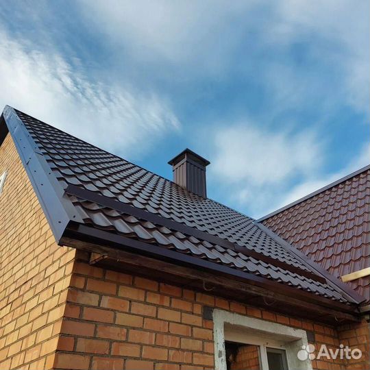 Строительная бригада кровля