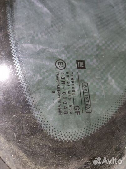 Стекло багажника заднее левое Opel Vectra B седан