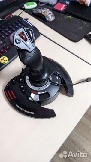 Джойстик Thrustmaster T.Flight Stick X черный