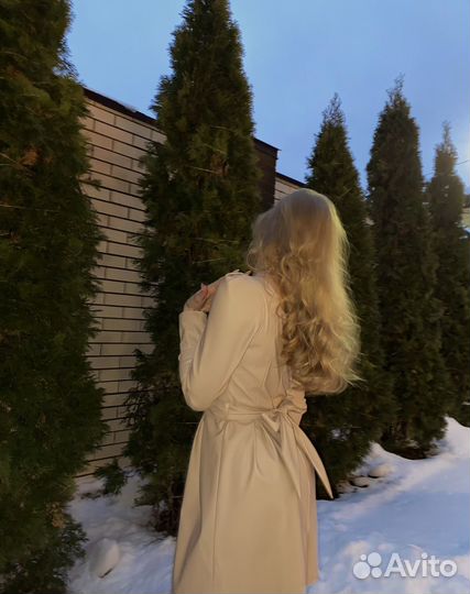 Платье кожаное