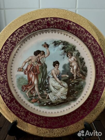 Тарелка декоративная Limoges