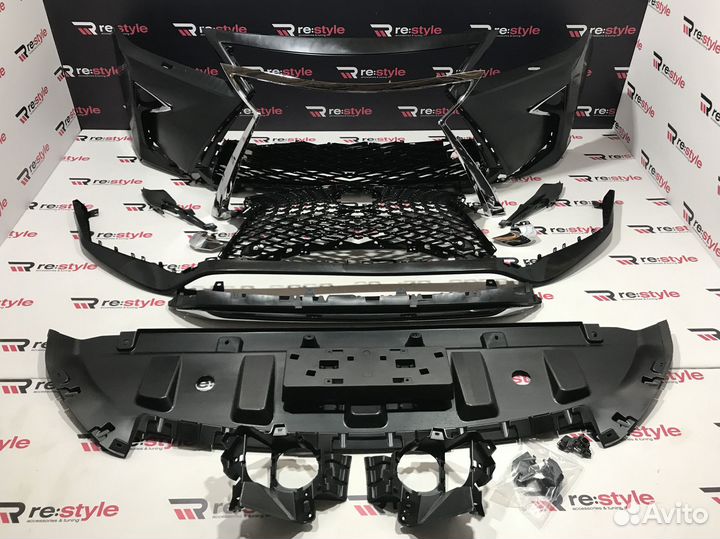 Бампер передний Lexus RX350 2012-2015г S1331