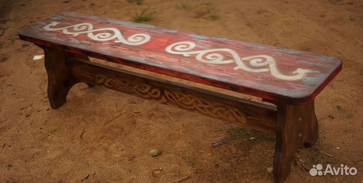 Славянская лавка (уличная мебель)