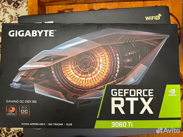 Новая видеокарта rtx 3060ti