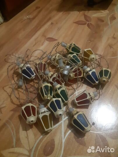 Гирлянда фонарики СССР