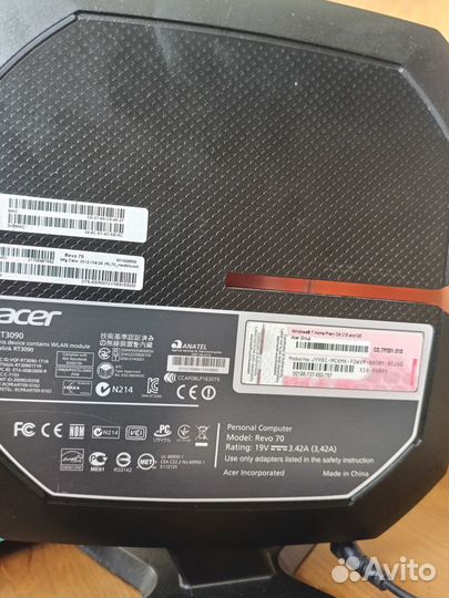 Мини Компьютер Неттоп Acer Revo RL70 RT3090