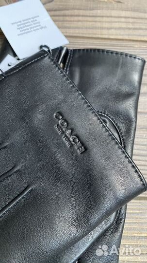 Новые мужские перчатки Coach р. L оригинал