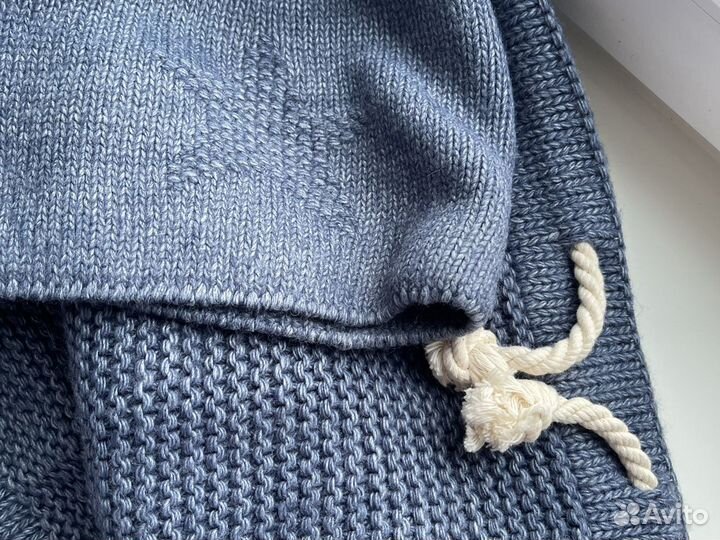 Комплект шапка и большой обьемный снуд