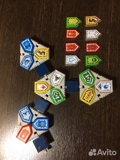 Lego Гаргулья и Некса щиты в комлекте