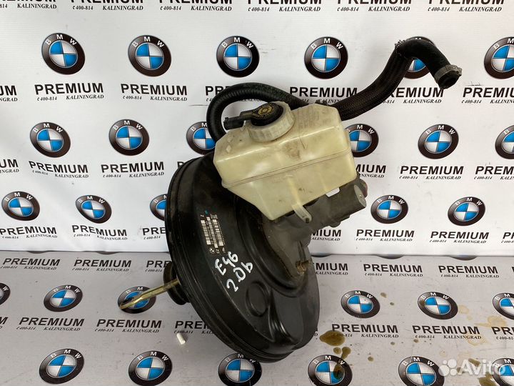 BMW 3 E46 вакуумный усилитель
