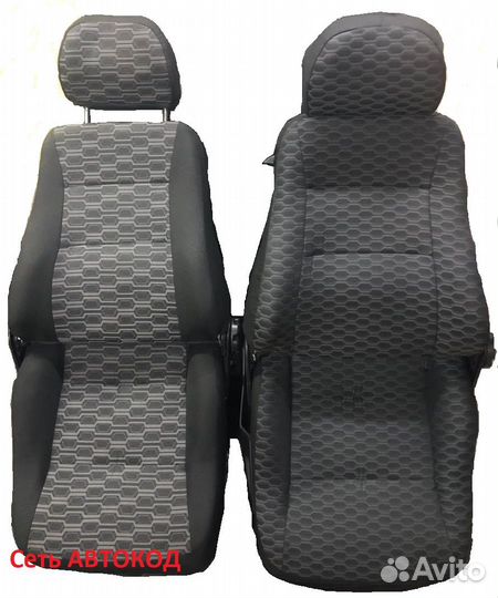 Комплект передних сидений на Ниву в цвете ромб