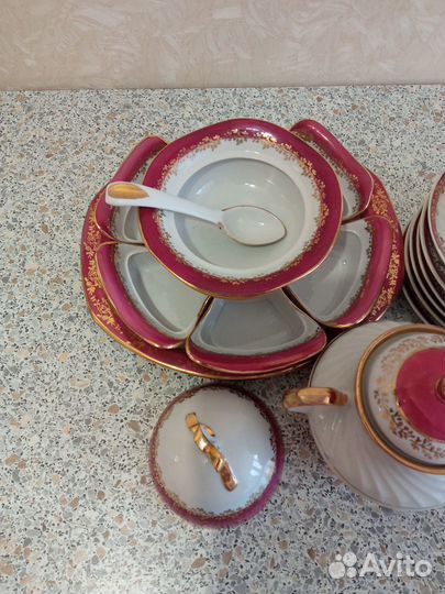 Чайный сервис фарфор