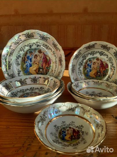 Фарфоровая посуда Carlsbad, Чехия (оригинал)