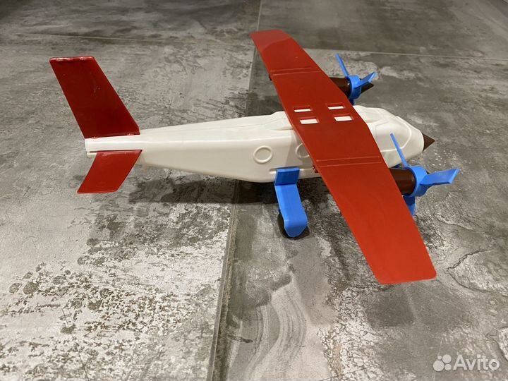 Самолет и вертолет - авиаконструктор -игрушка СССР