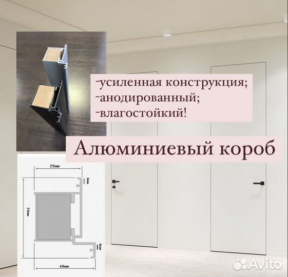 Скрытые двери invisible